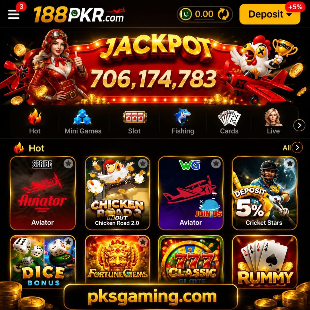 188PKR online gaming platform features, games, rewards, and safety guide