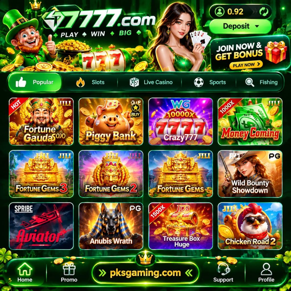 ZT777 online gaming platform featuring multiple games, rewards, spins, missions, and jackpot options