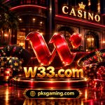W33 game platform with multiple games, rewards, missions, and safety features.