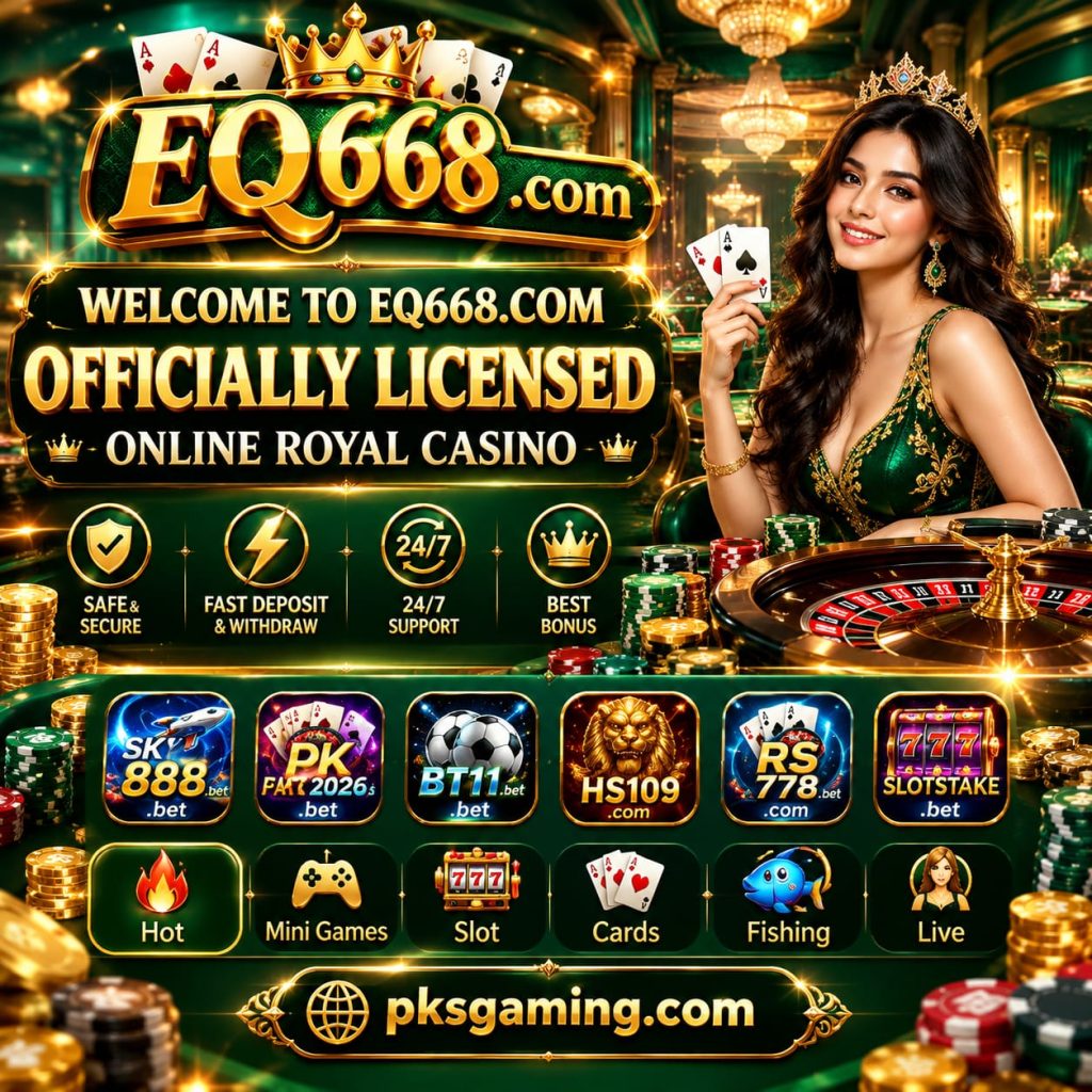 EQ668 safety guide featuring online gaming features, rewards, security checks, and scam warning signs.