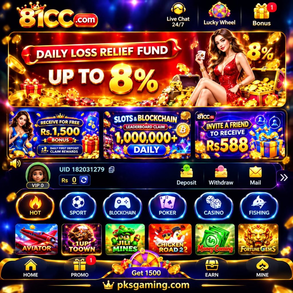 81CC online gaming platform review showing games, features, rewards, safety, and trust information