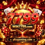 7799 gaming platform interface showing online games, features, and mobile gaming options