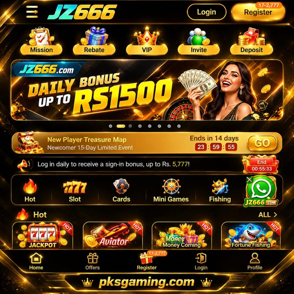 JZ666 earning game mobile platform guide for Pakistani users